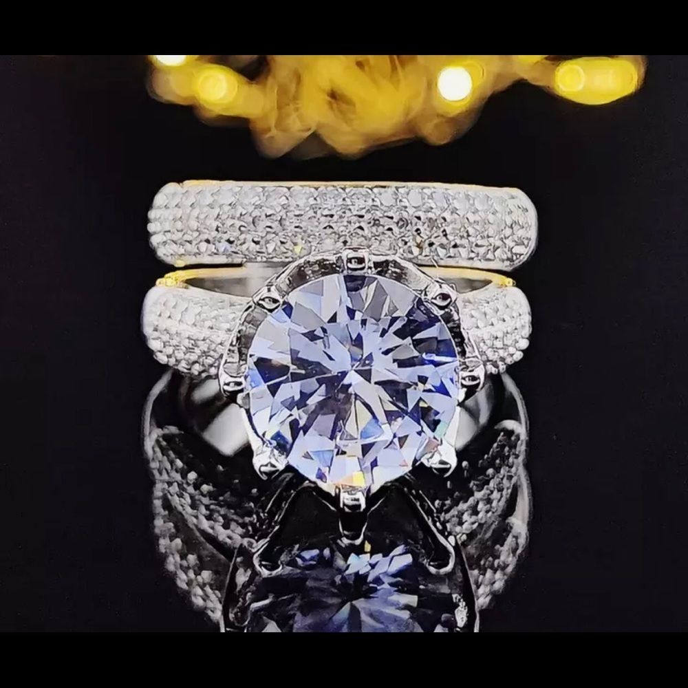 💍 Bridal Set ~ Cubic Zirconia/Silver